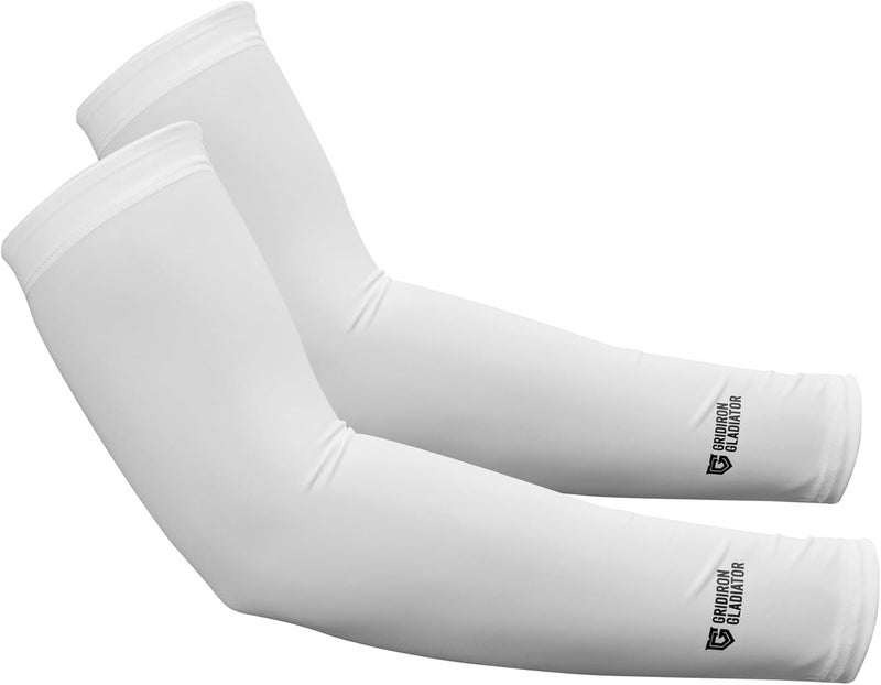 Gridiron Gladiator Football Arm Sleeve - Sport Compression Sleeves Men Women - Lightweight Breathable UPF 50+ Sun Protection - Image 1
